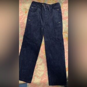 Mini Boden Navy Corduroy Kids Pants size 6